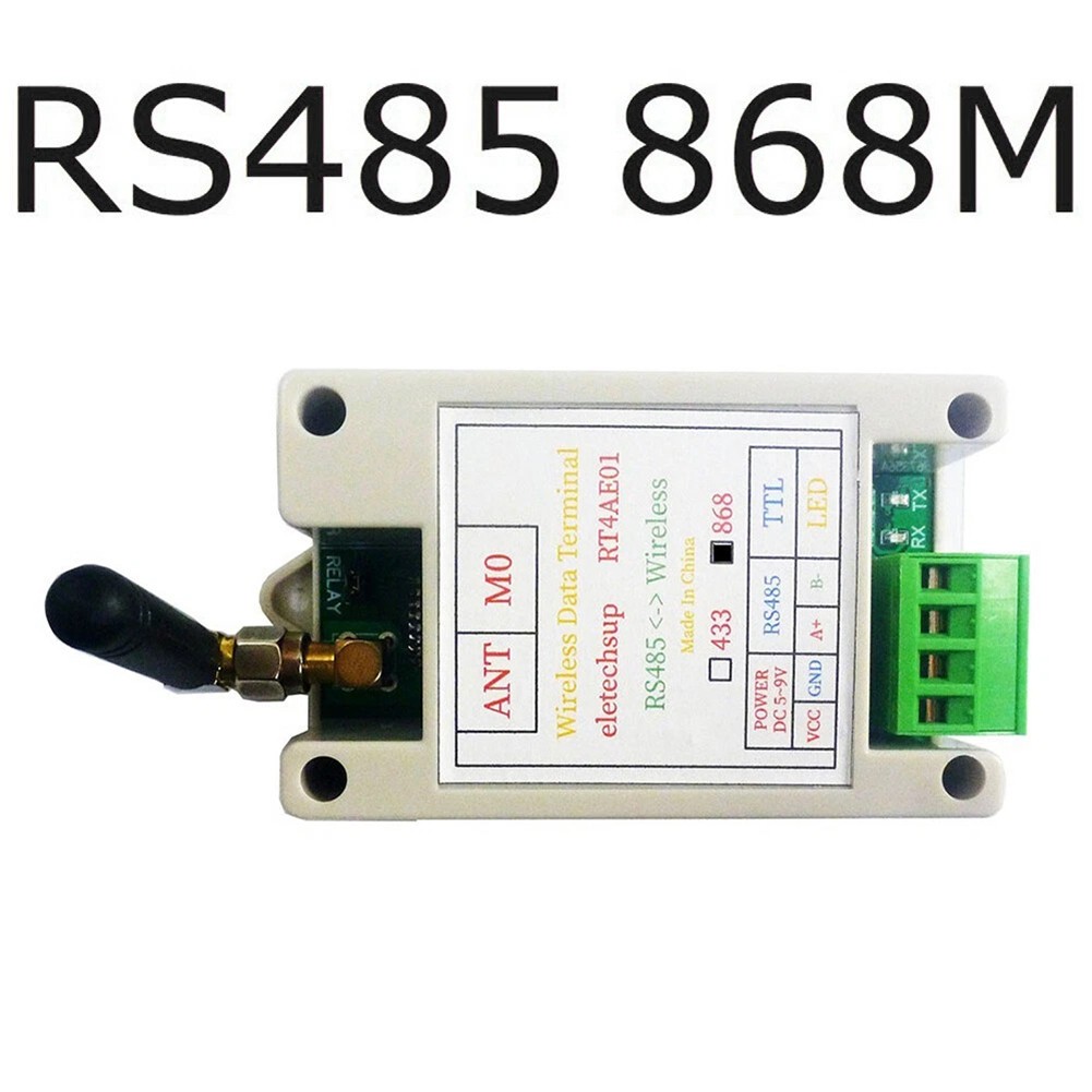 Wireless rs485 Adapters (x 2) - 868Mhz (500m range)